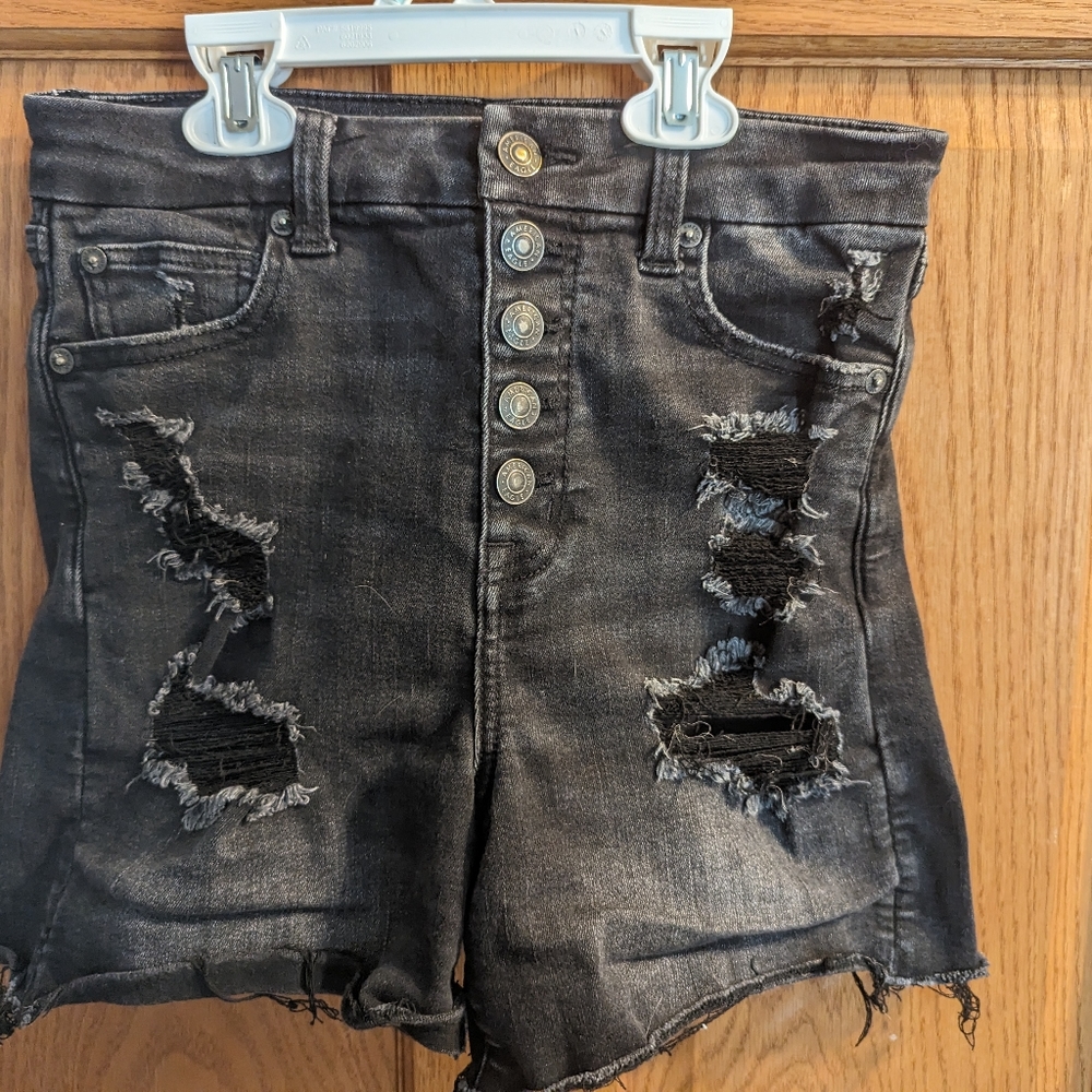 American Eagle distressed shorts